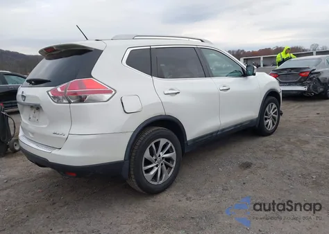 2015 Nissan Rogue Sl из США, поврежденный, VIN 5N1AT2MV6FC763205